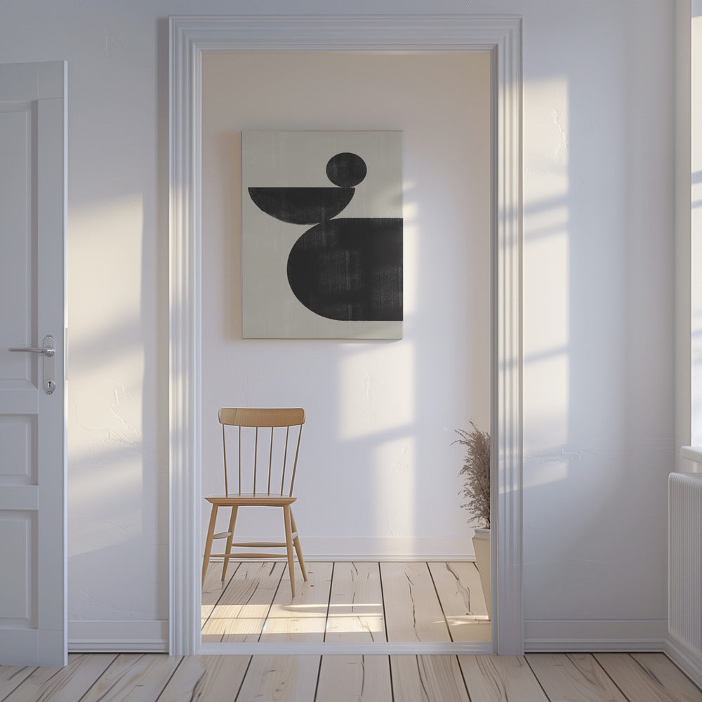 Formstudie nr. 3. | Lærredsbilleder