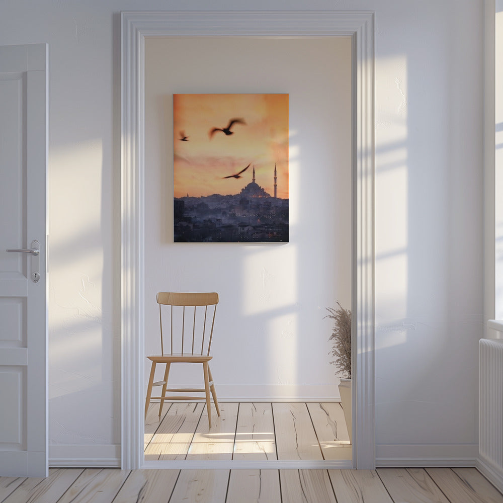 Sunset in Istanbul | Canvas