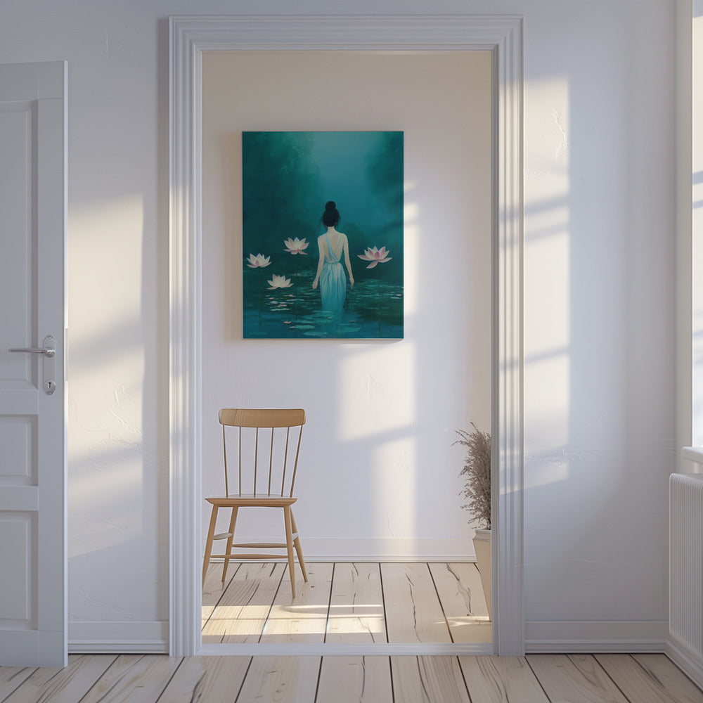 In de vijver | Canvasprints