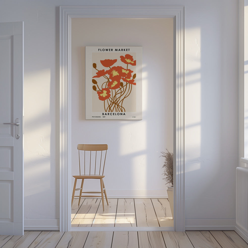 Blomstermarknaden. Barcelona | Canvas