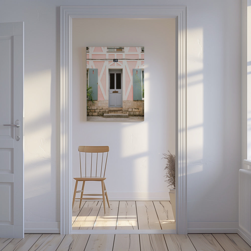 Rue de Cremieux nummer 30 - Paris | Lærredsbilleder