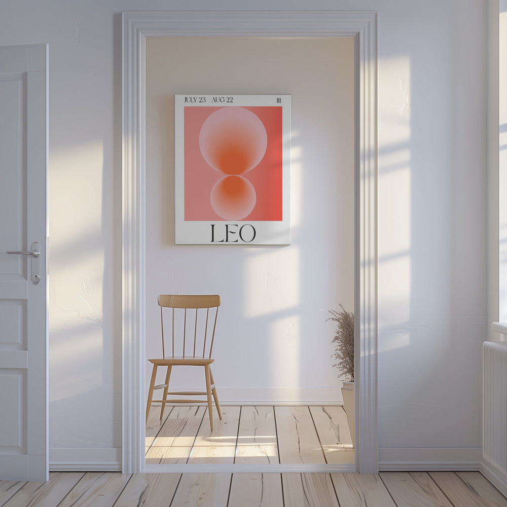 Celestial Leo Glow | Canvas
