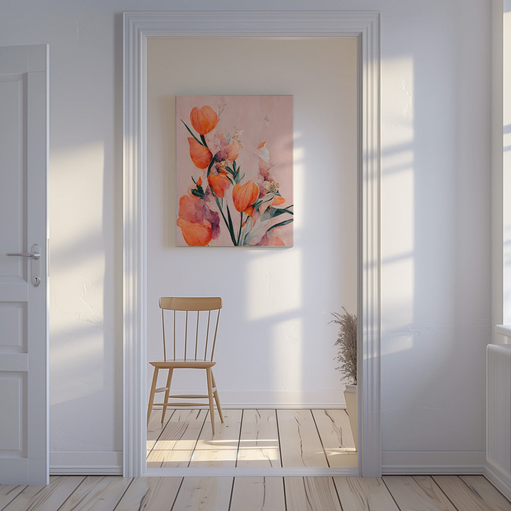 Tulipes oranges | Tableaux sur Toile
