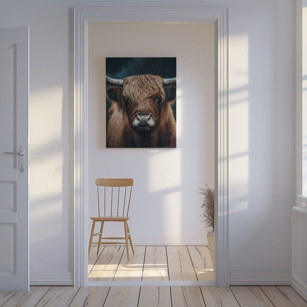 Highland Cow | Canvas