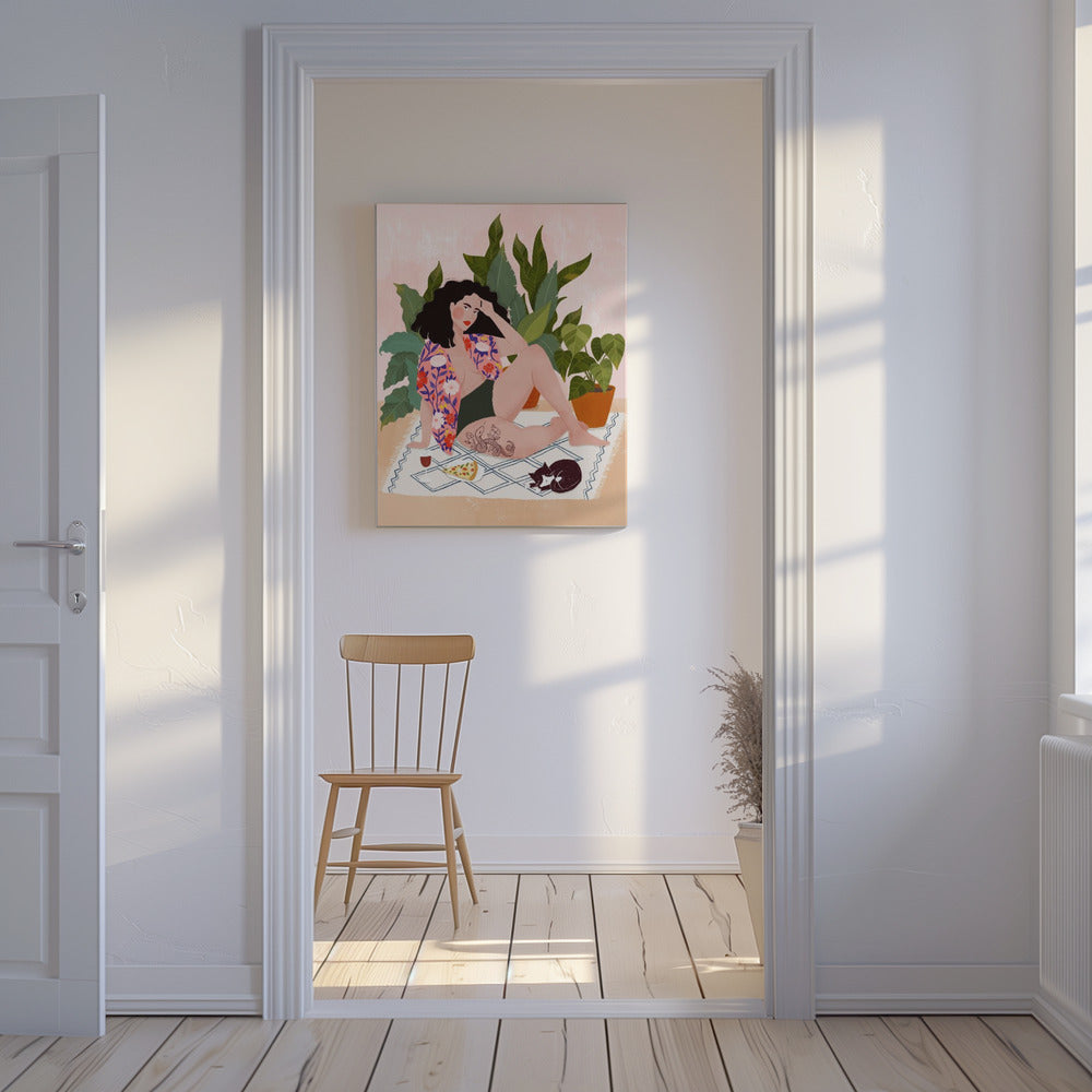 Zondag pizza | Canvasprints