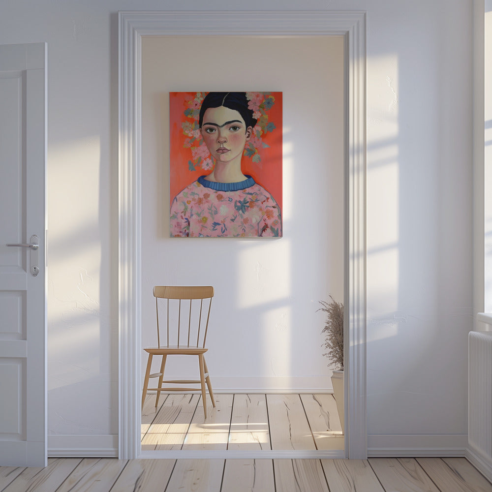 La joven Frida | Impresiones en Lienzo