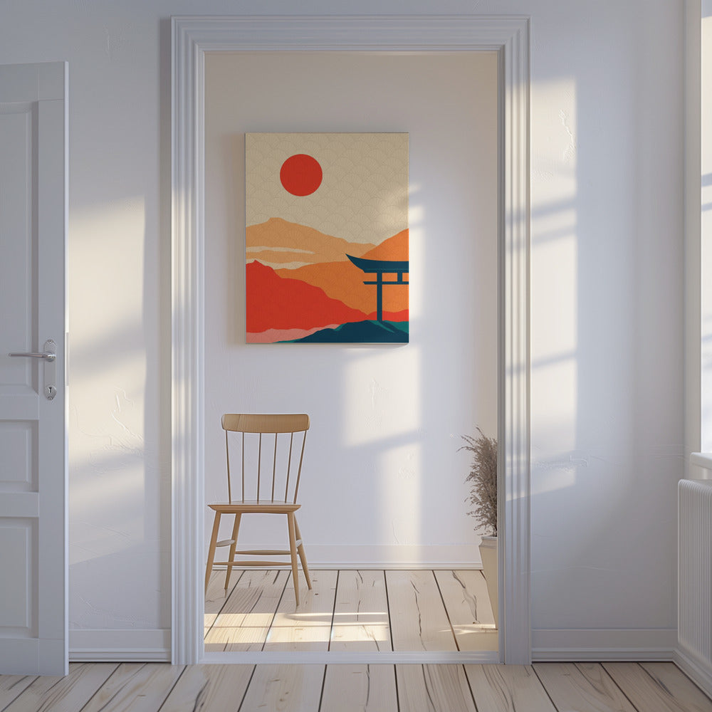 Auringonlaskun ilo | Canvastaulut
