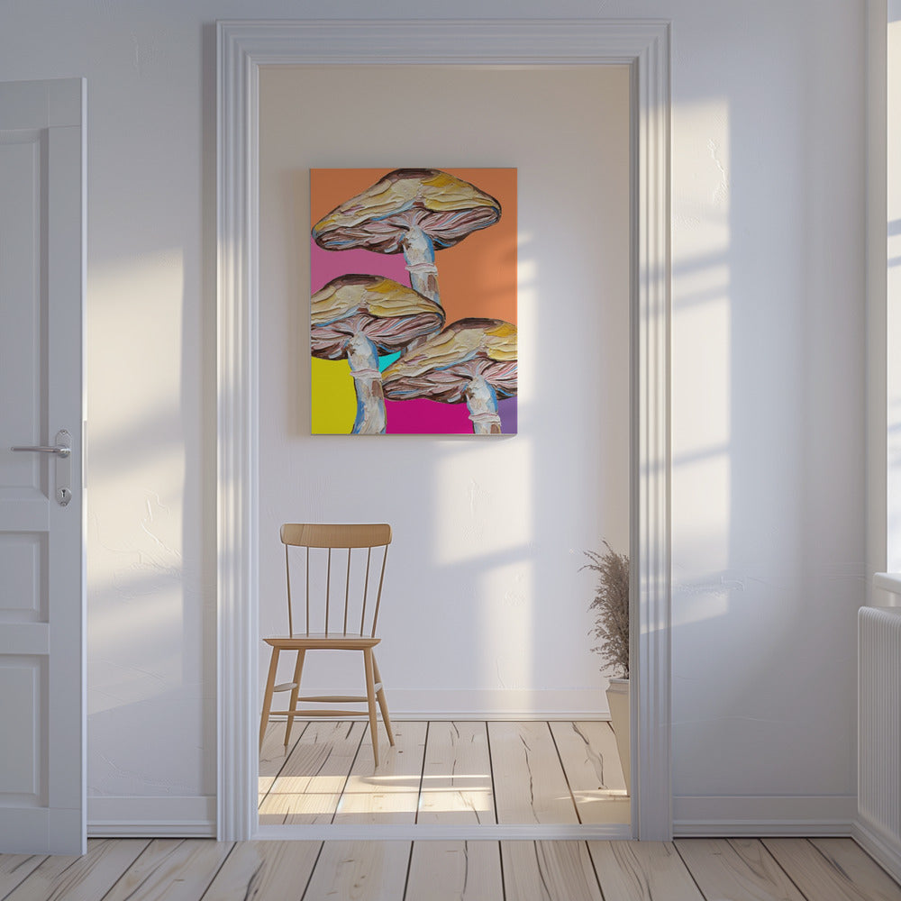 Psychedelic Mushrooms | Canvas