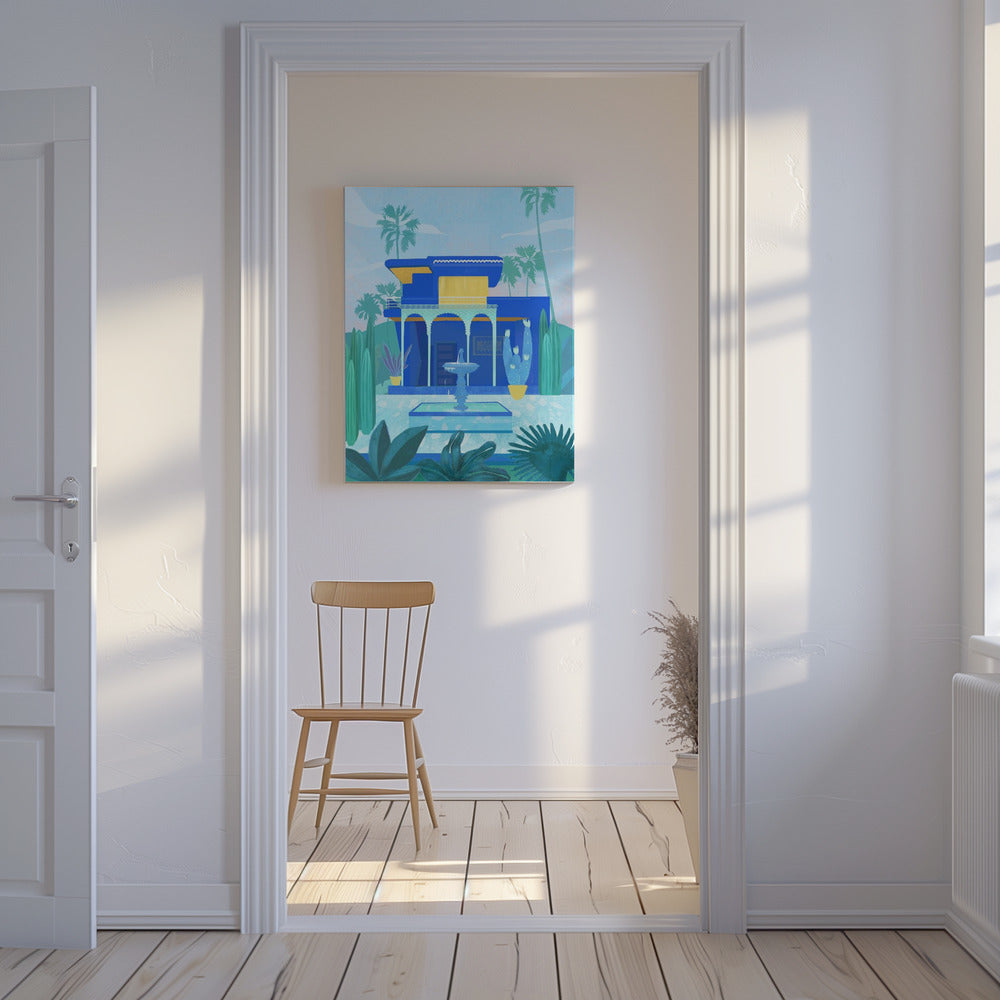Moroccan Garden | Canvas