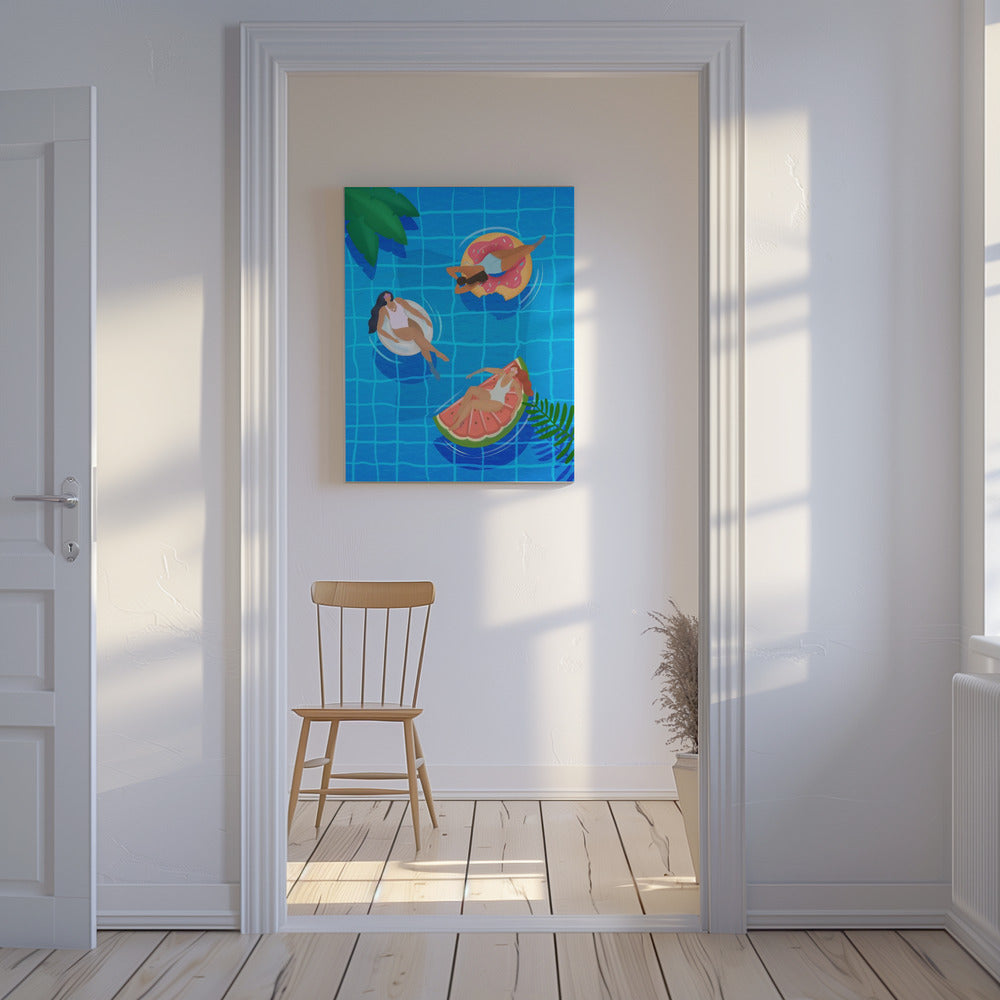 Pooldamer | Canvas