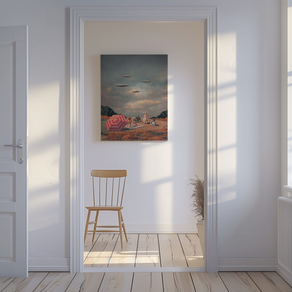 Tu so, als wären sie nie gekommen | Leinwand-Bilder