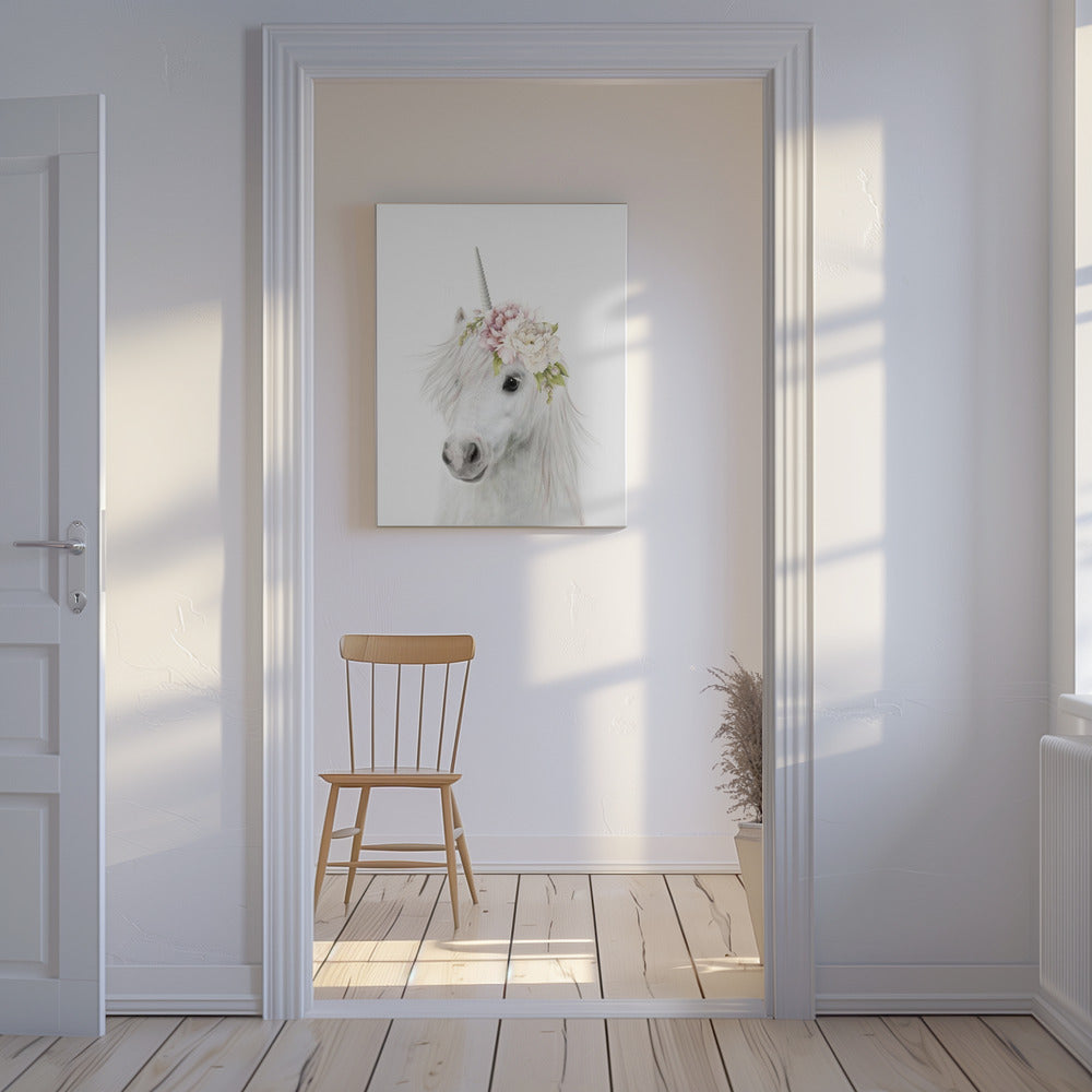 Blomsterenhjørning | Lærredsbilleder