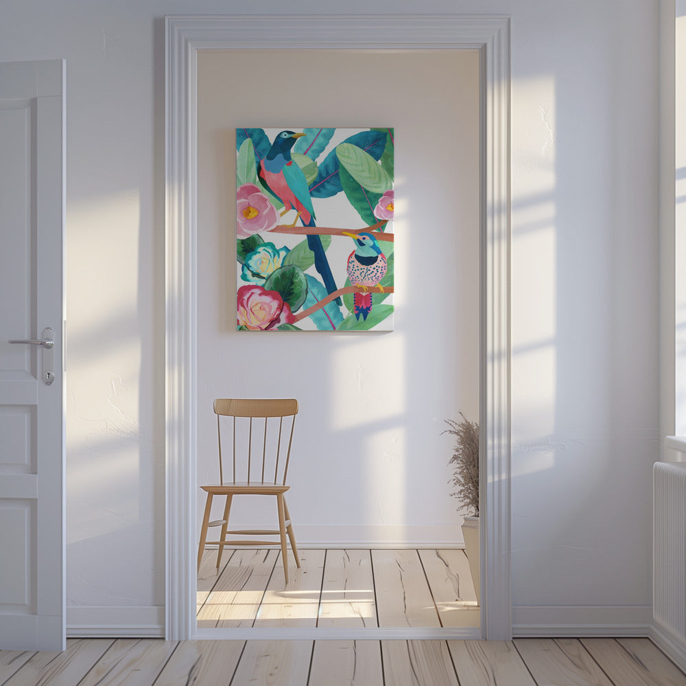 Oiseaux du printemps | Tableaux sur Toile
