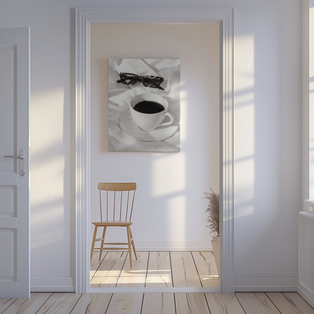 Café au lit | Tableaux sur Toile