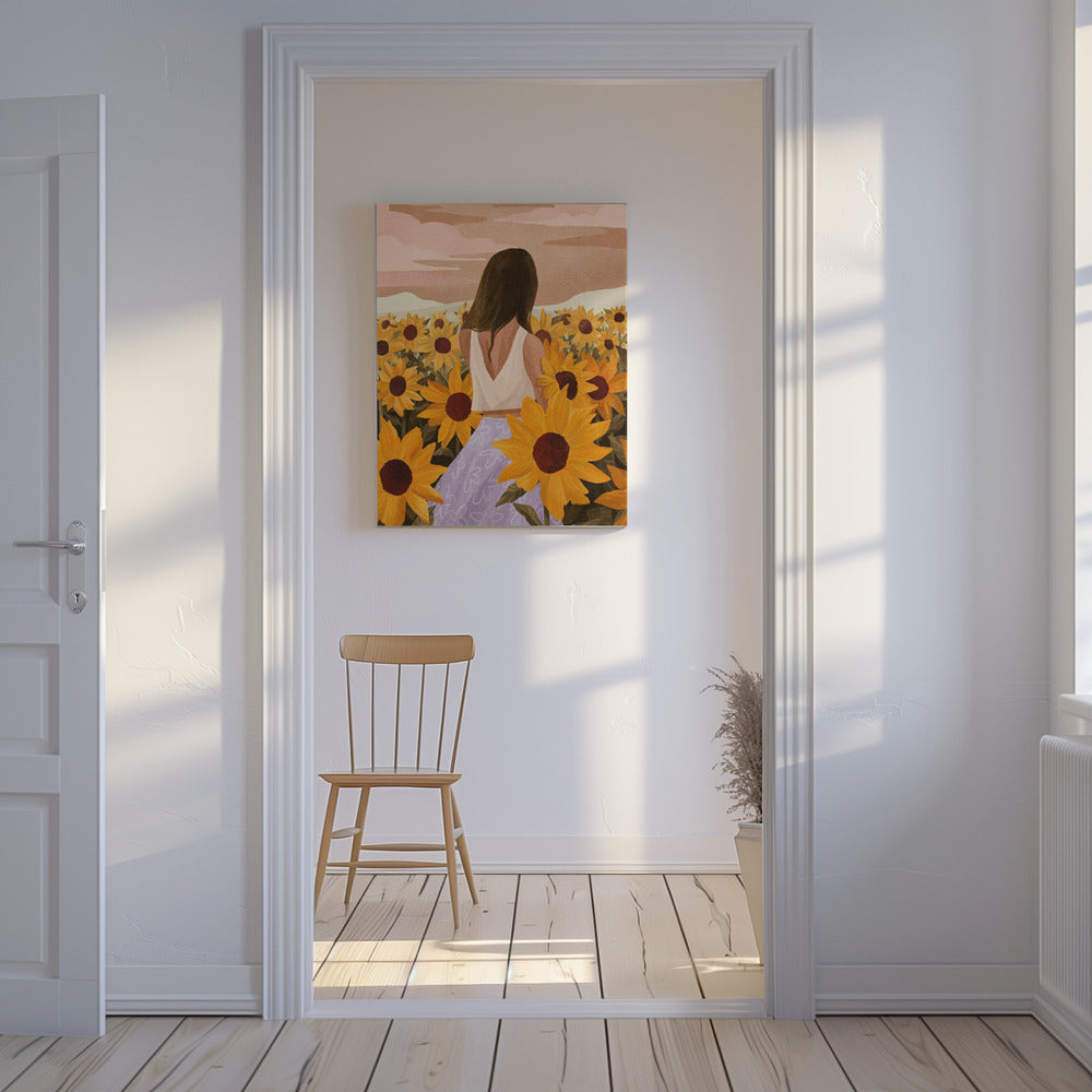 Sunflower Evenings | Canvas