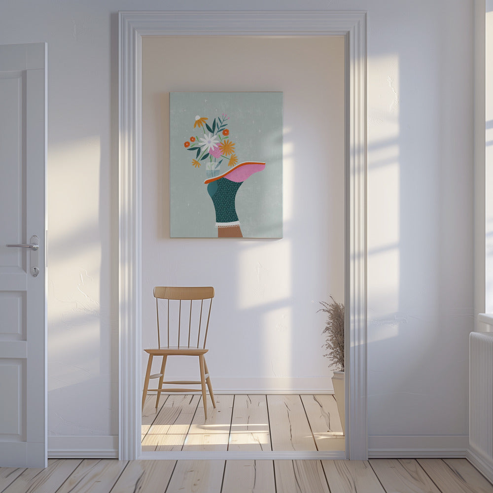 Den moderna mulan | Canvas