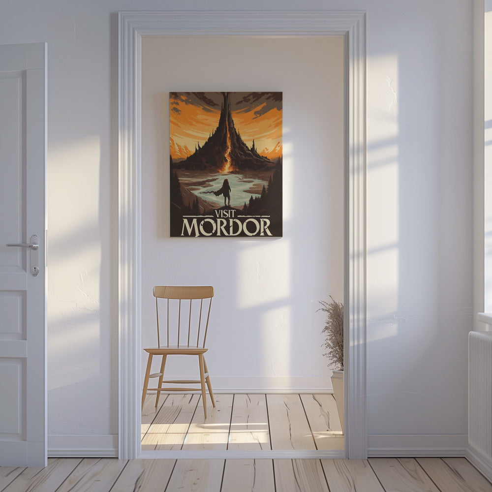 Visita Mordor | Stampe su Tela
