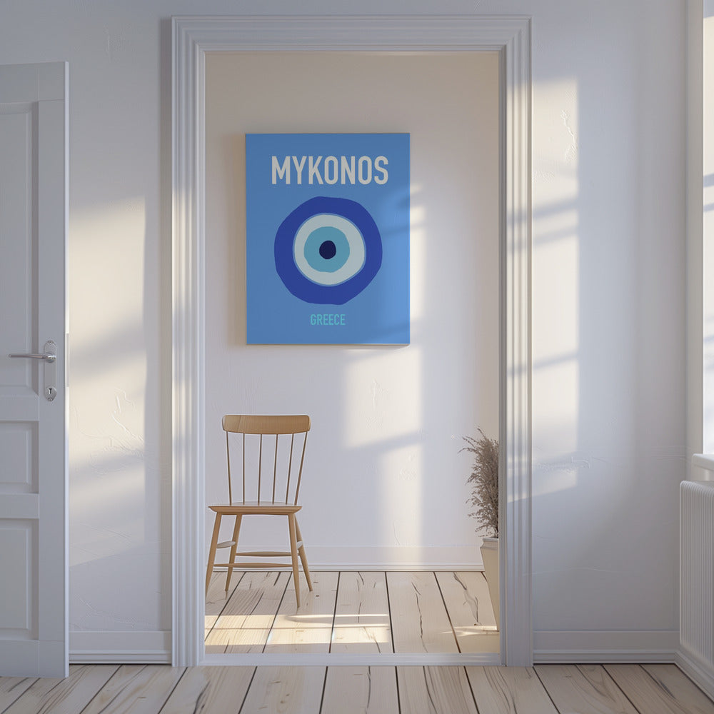 Mykonos | Stampe su Tela