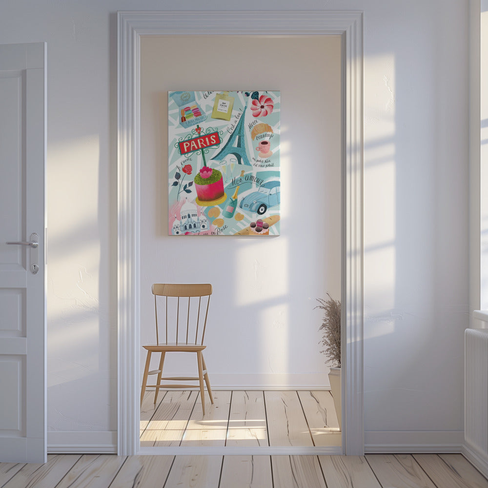 Paris Sucre Sacre Coeur | Tableaux sur Toile