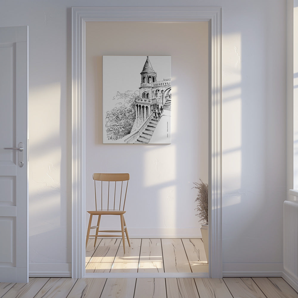 Budapests sagoslott, Ungerns stadskonsttryck | Canvas