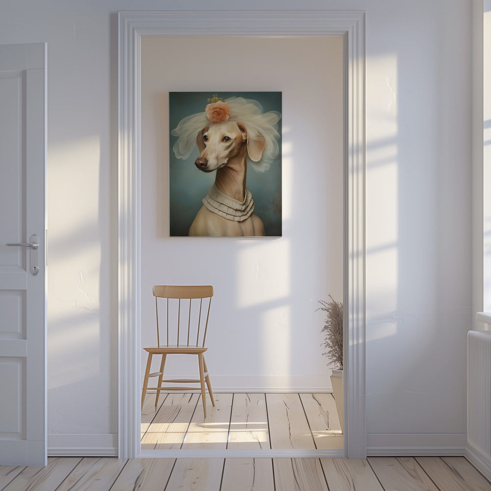 Människohund 0001 2024 december Poster Hundkvinna 5.jpg | Canvas