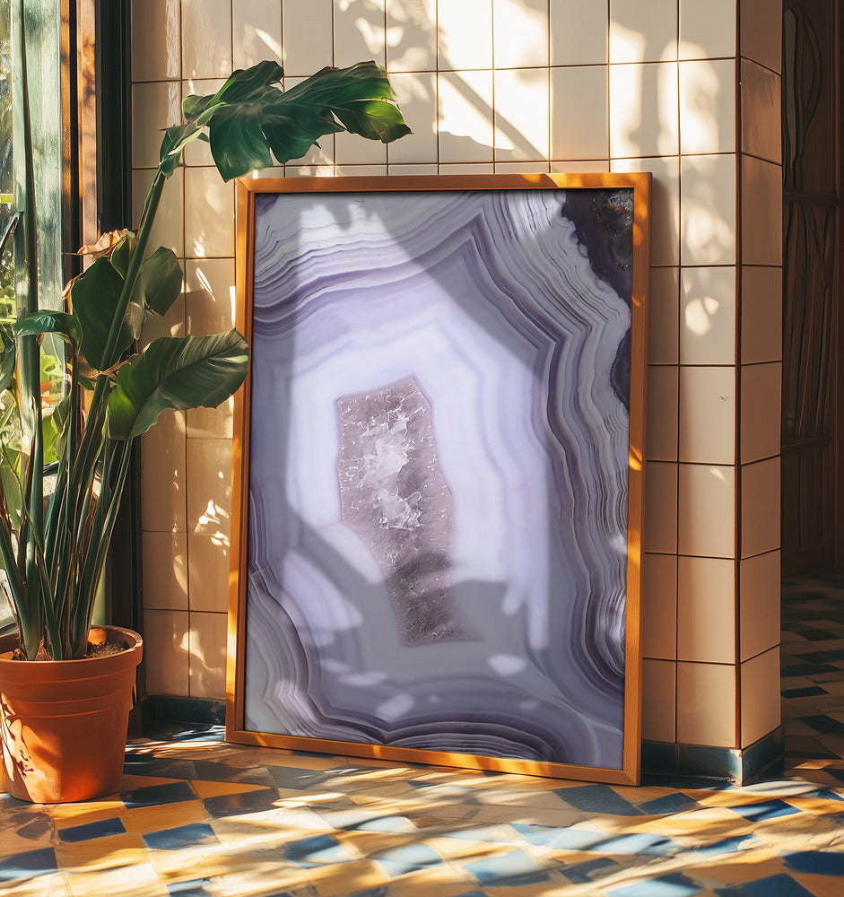 Purple Agate | Poster