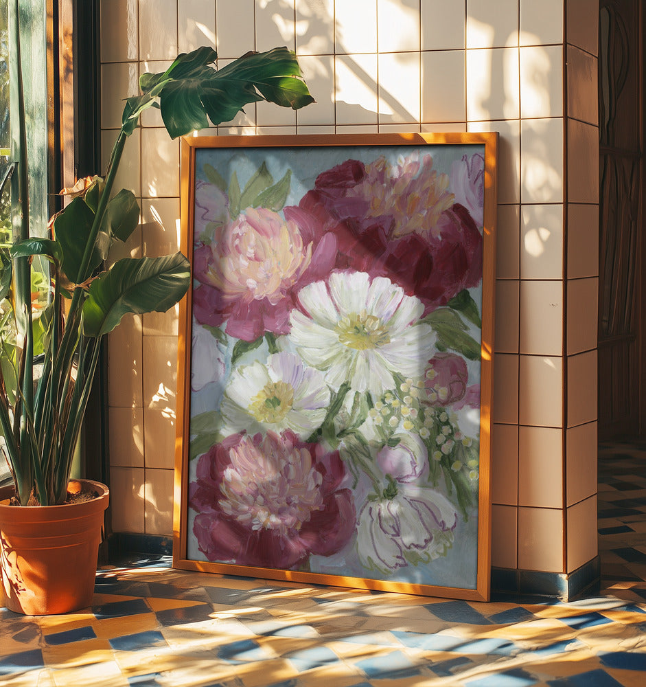 Eleanora painterly florals | Poster