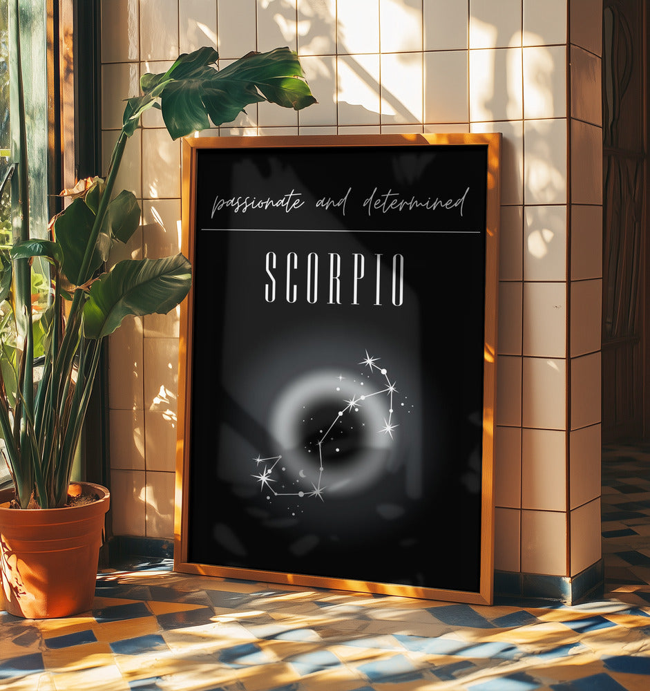 Scorpio Zodiac Print Art | Poster