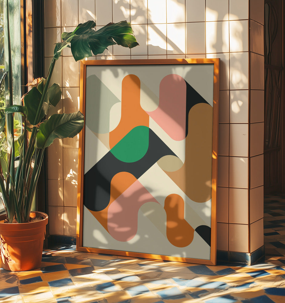 Geometria 1 | Julisteet - Taidevedokset