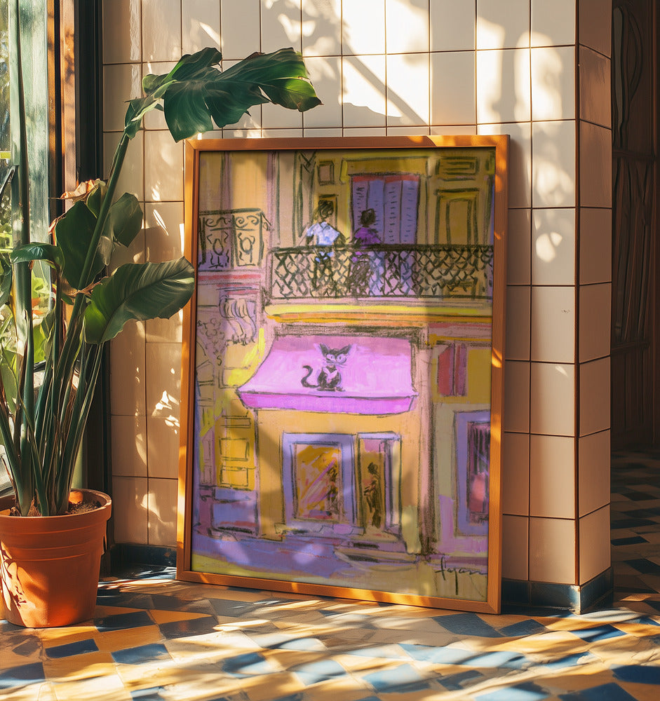 Balcony Stroll | Poster