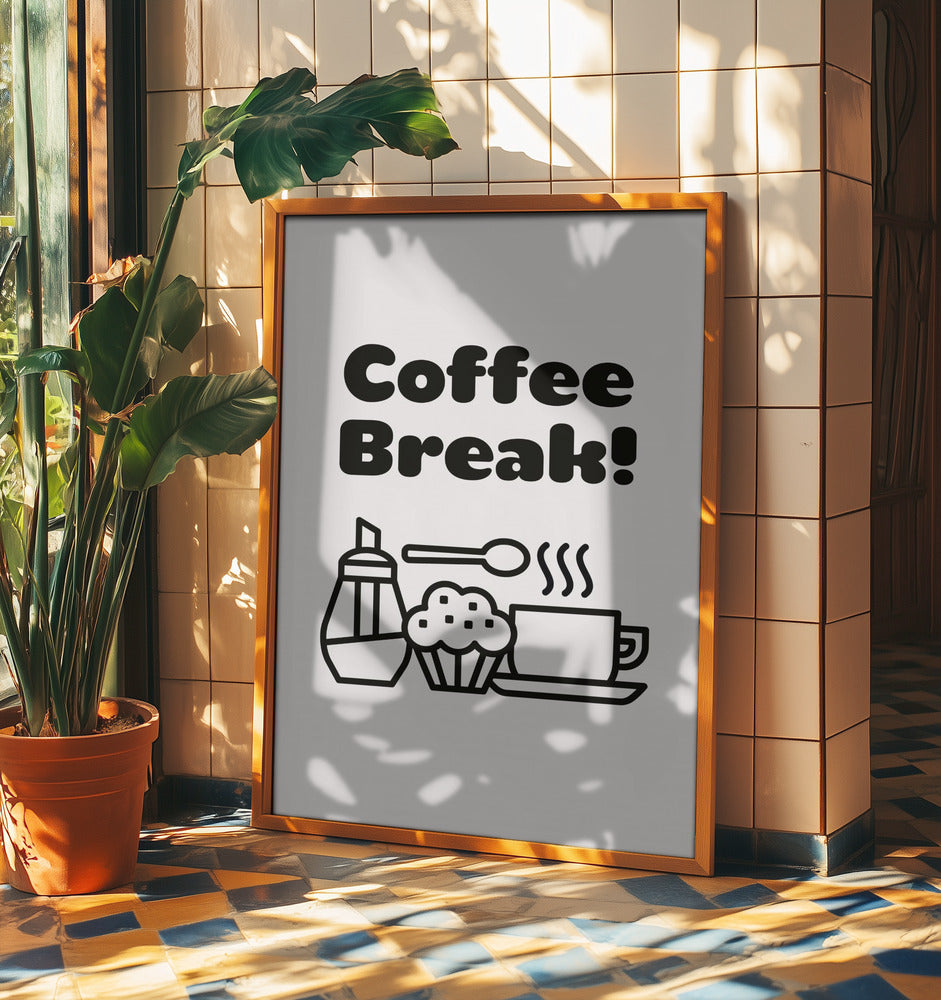 Kaffepaus | Affisch