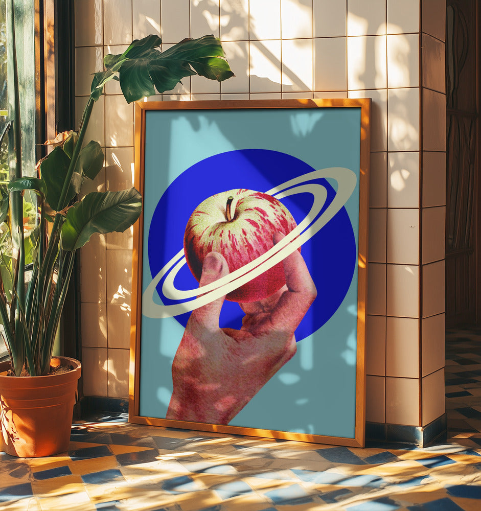 NASA Kosmos Apple | Plakaty - Wydruki Artystyczne