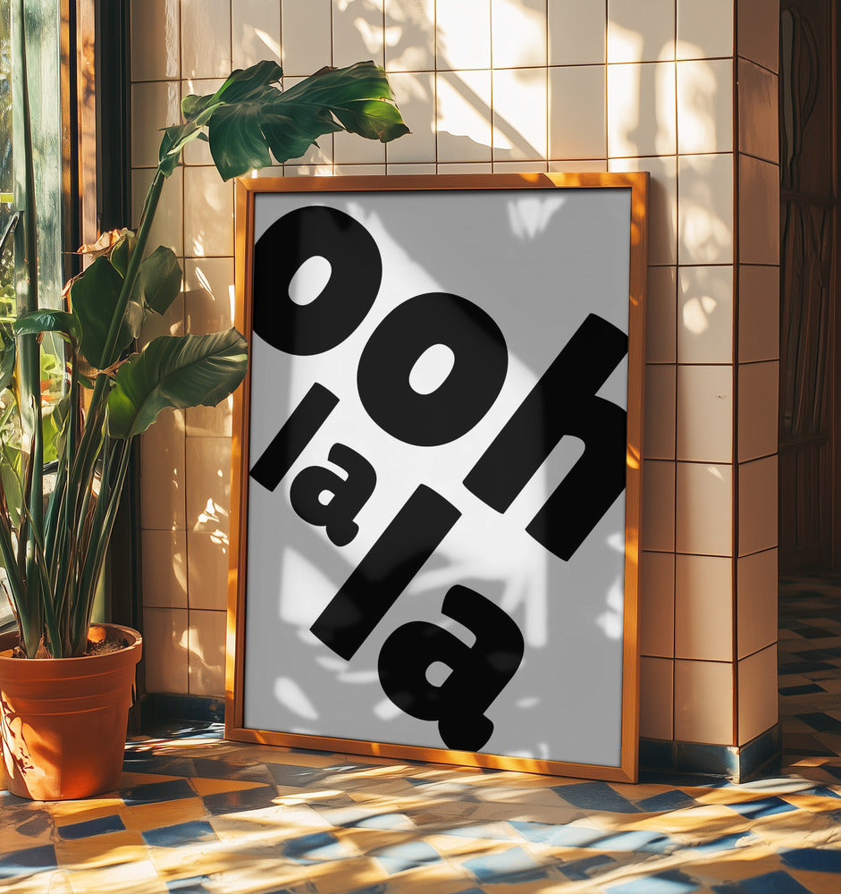 Ooh La La Statement | Poster