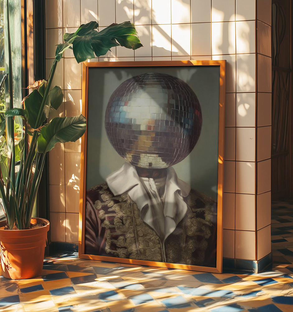 DiscoHead King / Förändrad collagekonst | Poster