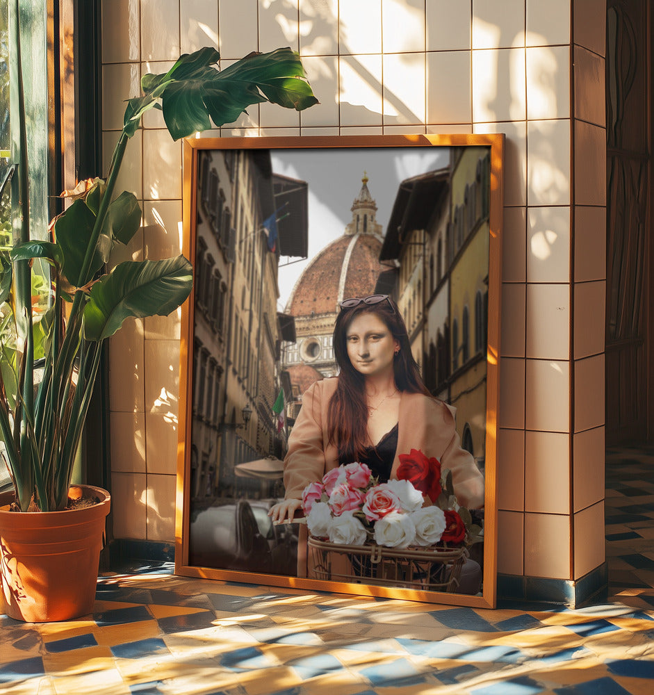 Mona su Firenze | Poster - Stampe d’Arte