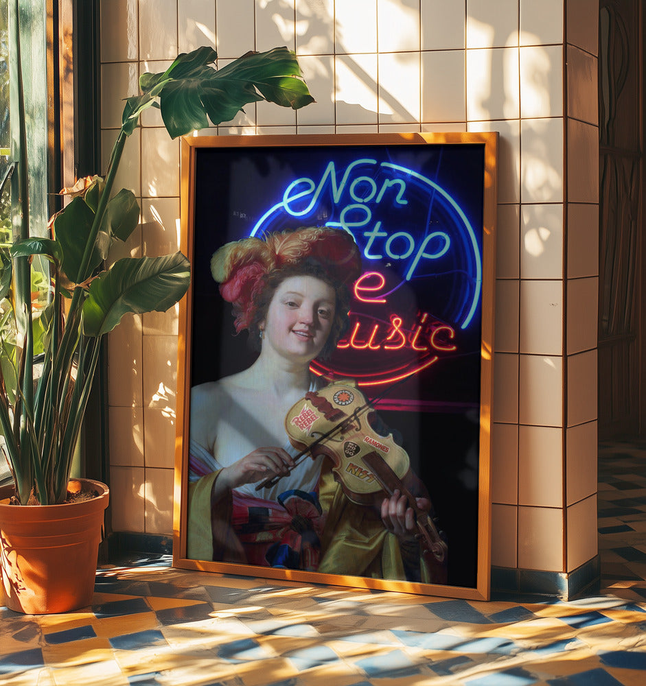 Musiken utan stopp | Poster