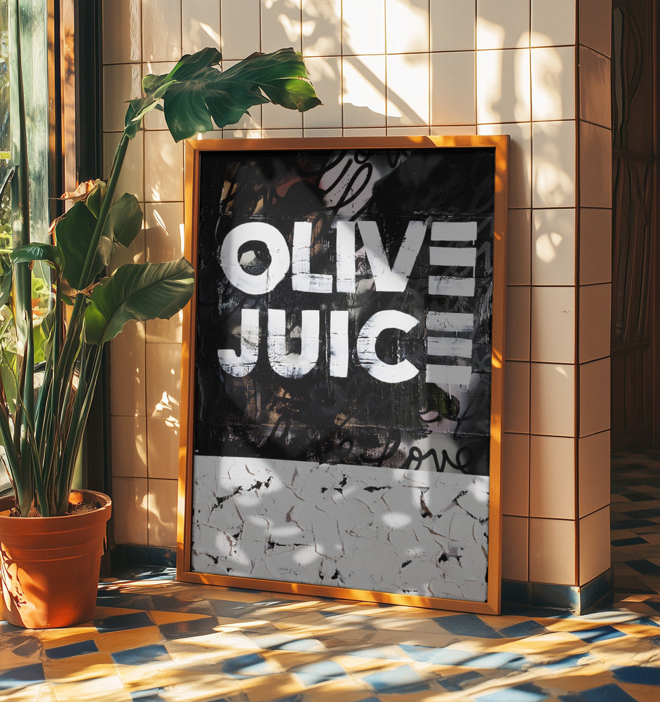 Olivjuice | Poster