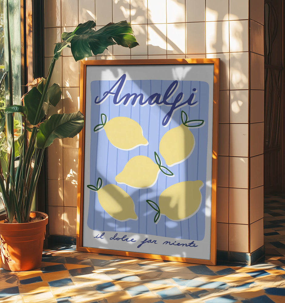 Lemon Bliss Amalfi | Poster