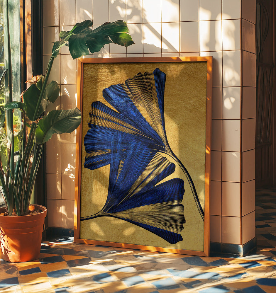 Ginko Biloba Nature Floral Art (3) | Poster