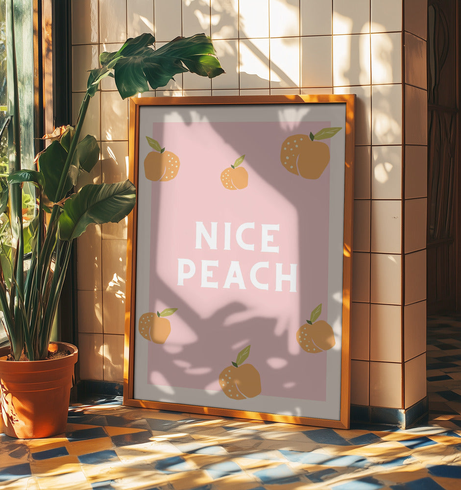 Nice Peach | Poster