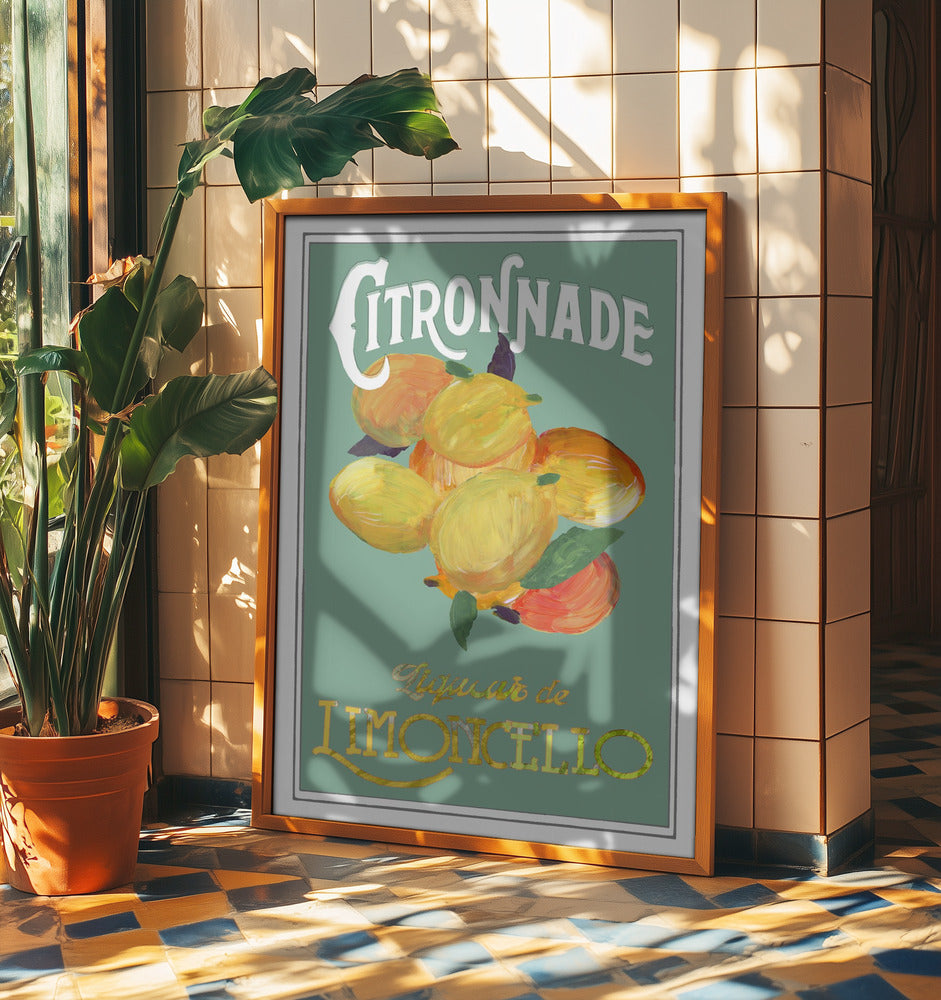 Citronnad Limoncello | Affisch