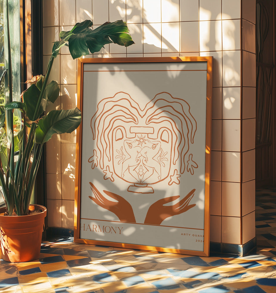 Vessel Collection : Harmony (LineArt) | Poster