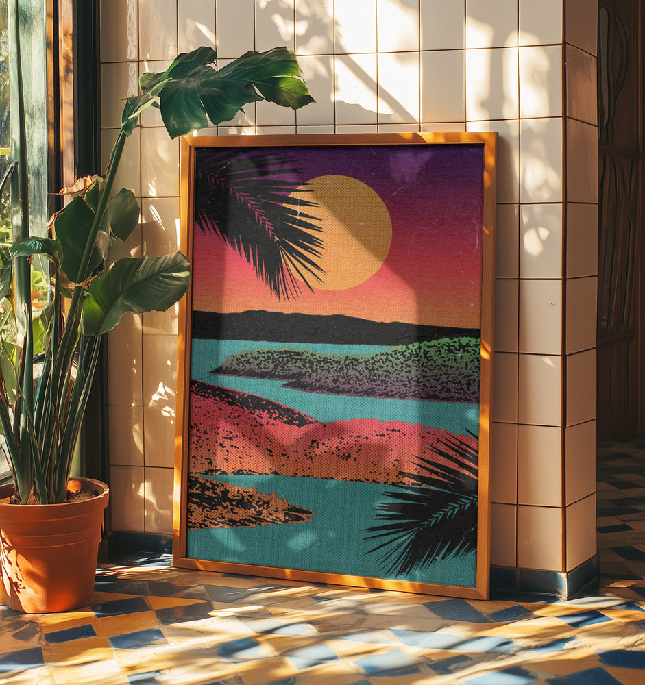 Retro Sunset | Poster
