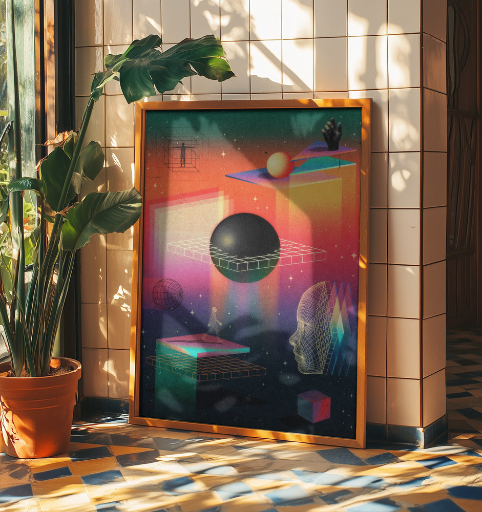 Mellan dimensioner | Poster