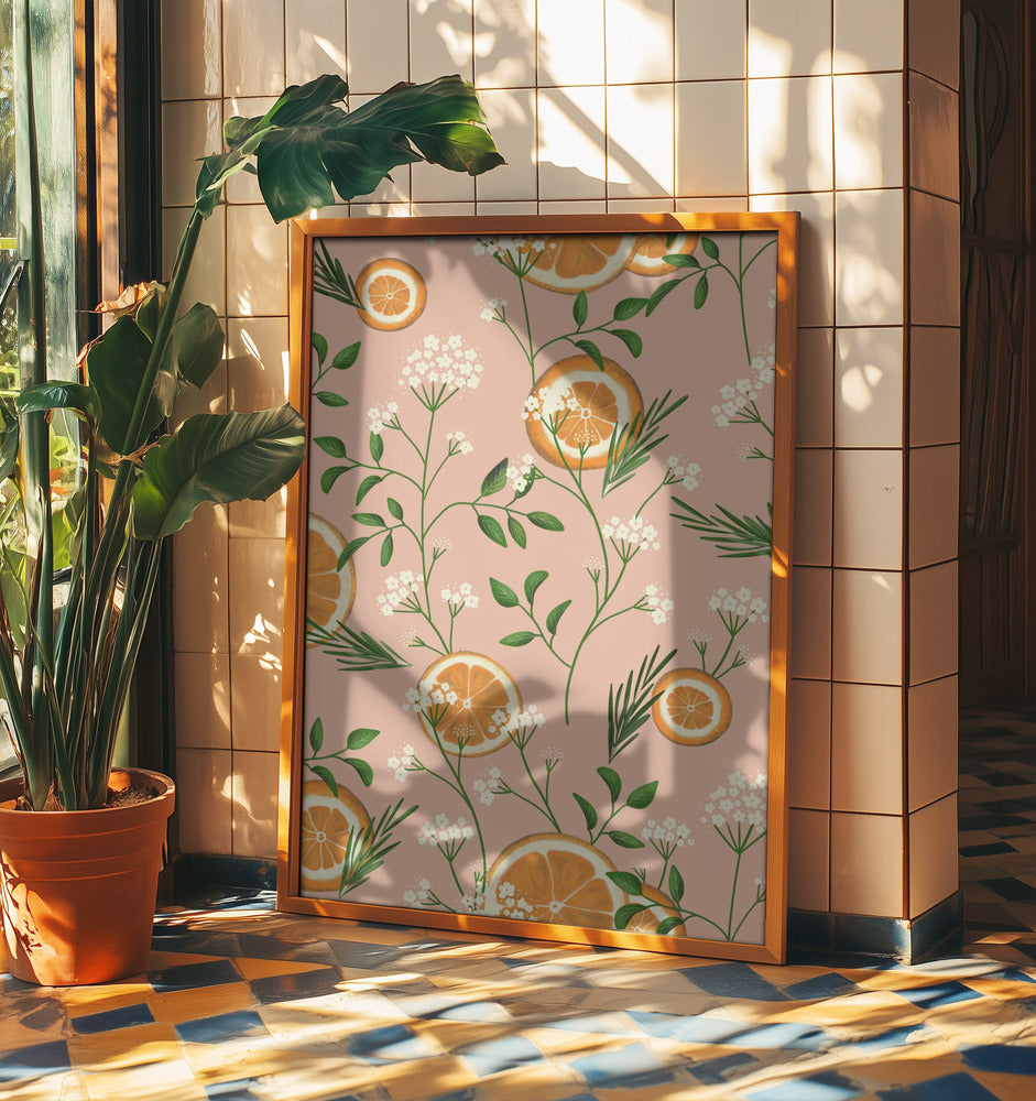 Fläderblommor och apelsiner | Poster