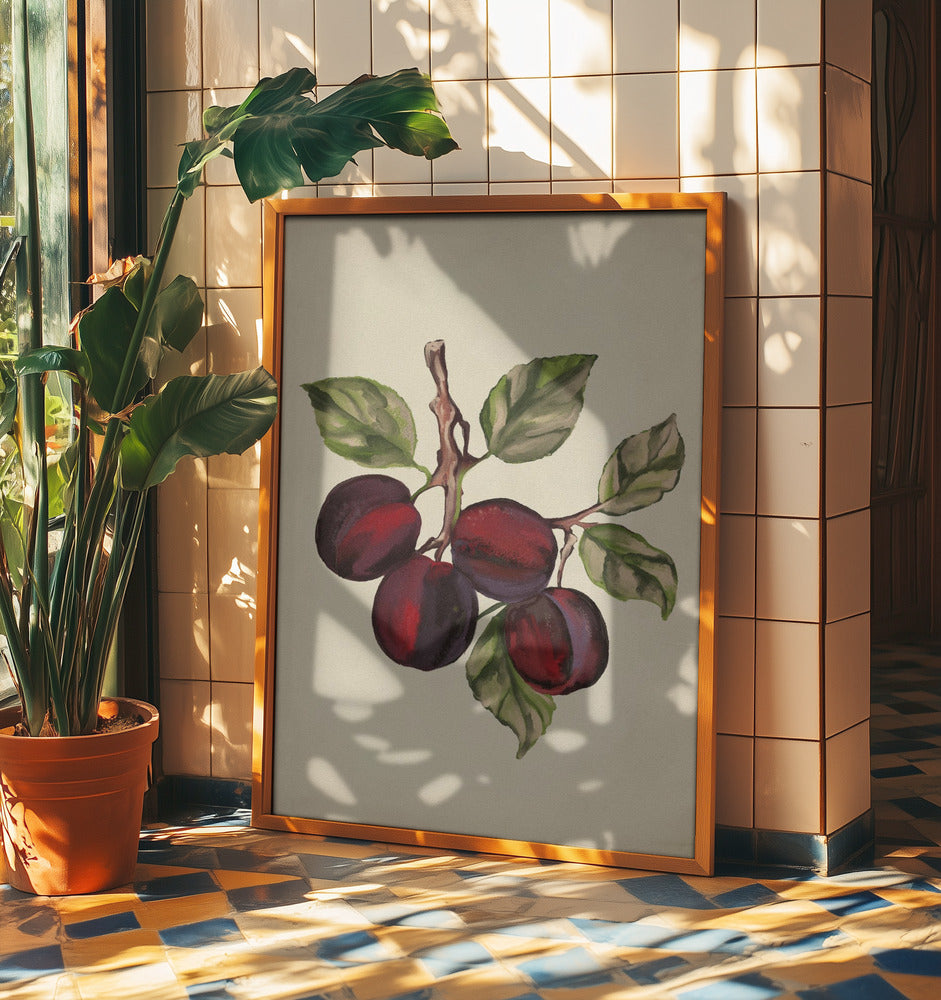 Vintage fruktsamling | Poster