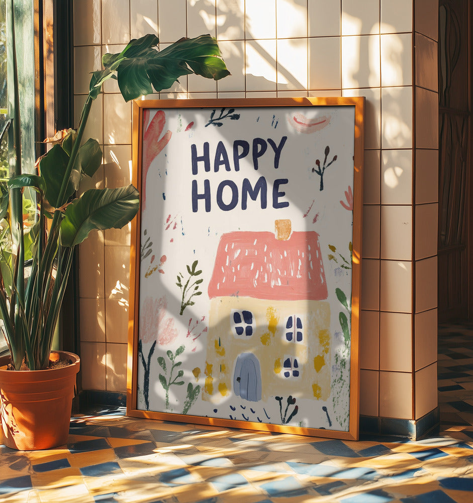 Happy home | Poster