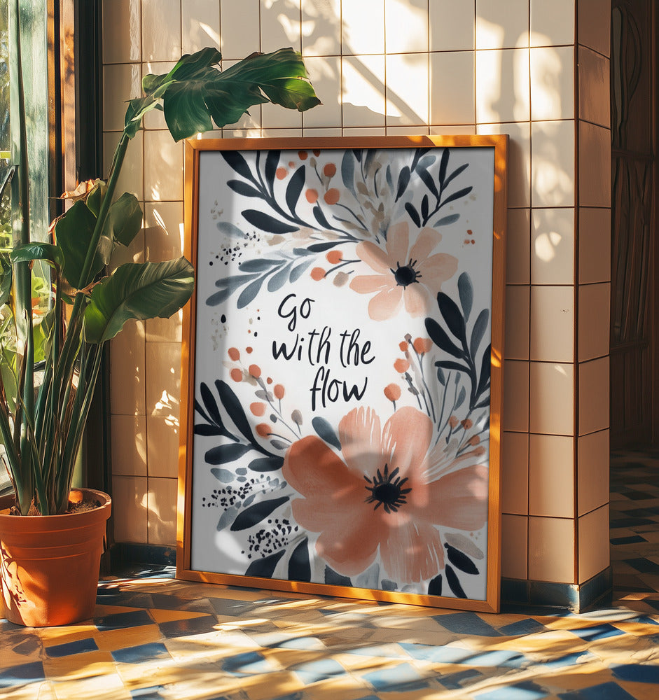 Go with the flow no 02 | Poster