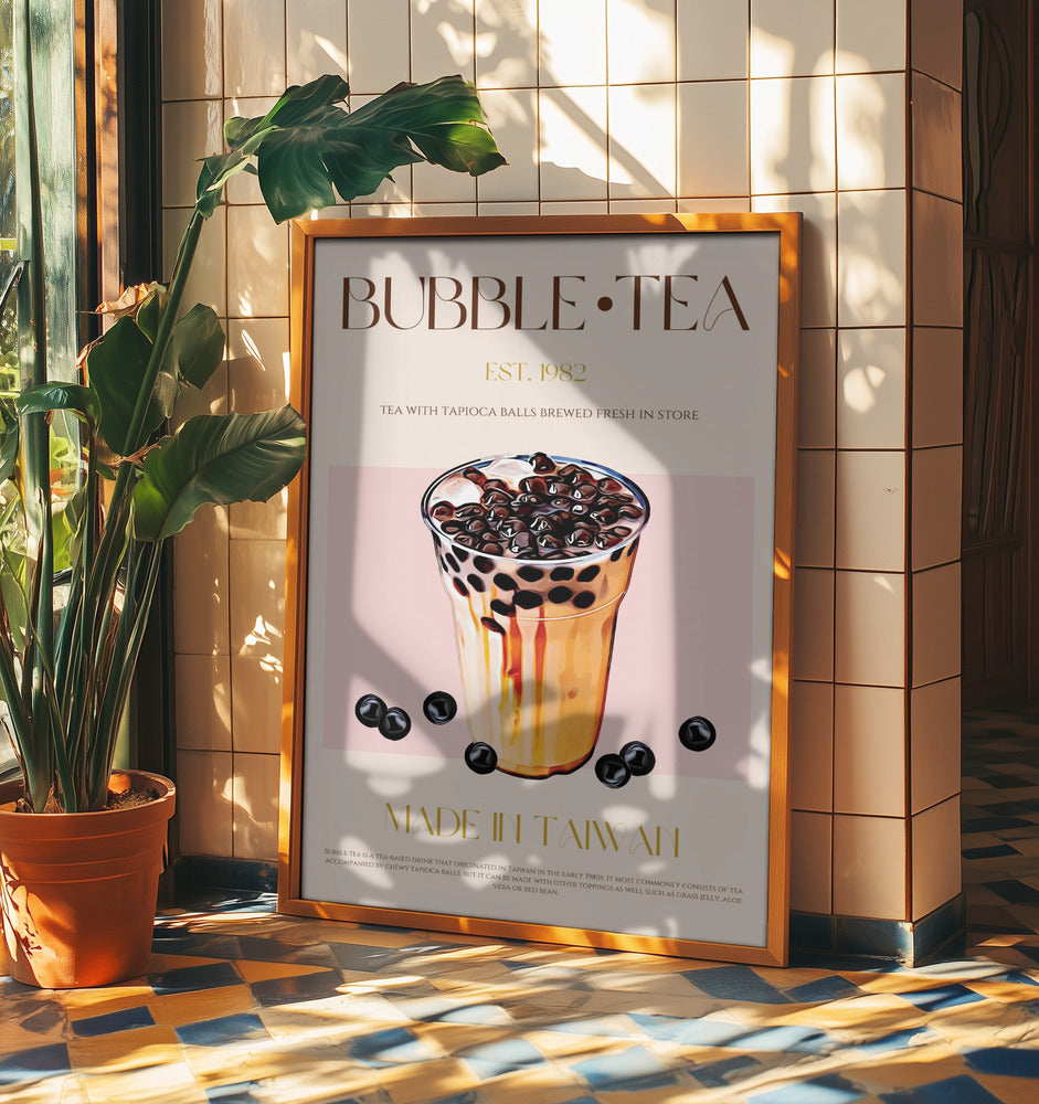 Taiwanese Bubble Tea | Poster