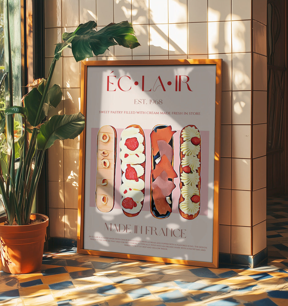 French Pastry Delight | Poster